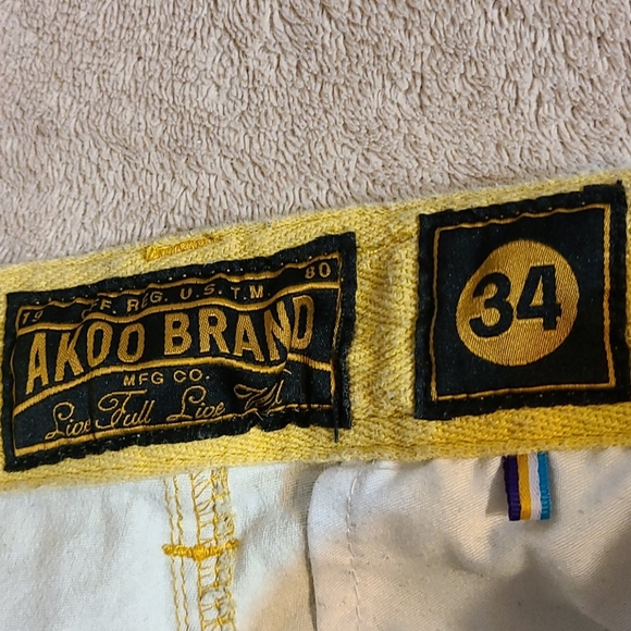 AKOO brand jeans size 34. - Picture 2 of 5